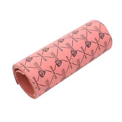 Placa de sellado de goma versátil que no es de asbesto